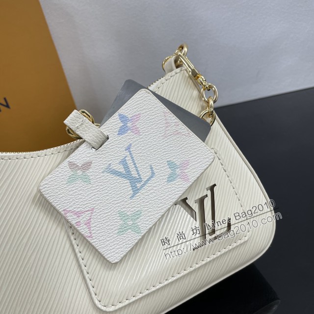 Lv路易威登2023專櫃新款Marellini手袋 LV Milky Way系列水波紋手提肩背包 M22941 ydh5229